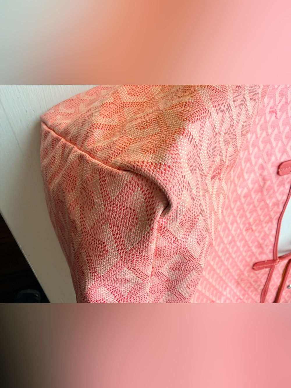 Rare Limited Edition Goyard St. Louis GM in Pale Pink💖 - Picture 9 of 16